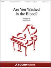 Are You Washed in the Blood piano sheet music cover